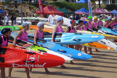 surf life saving board race